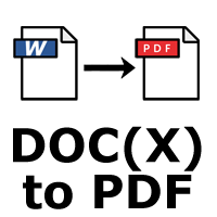 Word DOC/DOCX to PDF Converter App