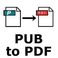 Publisher PUB to PDF Converter App